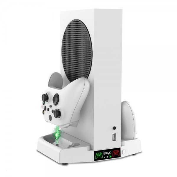 Ipega Lading av hub med fan Xbox Series S og 2 sjekker