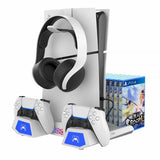 Ipega Docking Station kjølevifte Kontroller lading av spilllagring til PS5/PS5 Slim