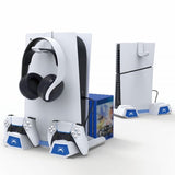 Ipega Docking Station kjølevifte Kontroller lading av spilllagring til PS5/PS5 Slim