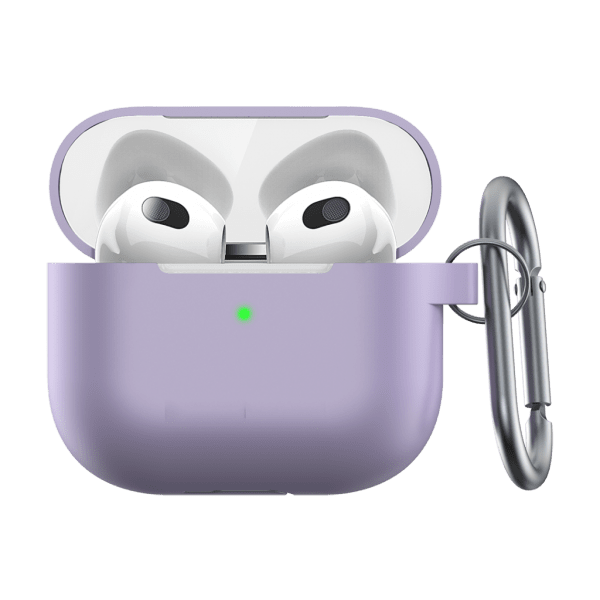 KeyBudz PodSkinz Elevate Series Airpod 3 Skall Silikon Lavendel