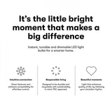 Lite bulb moments White Ambience E27 Filamentlampe