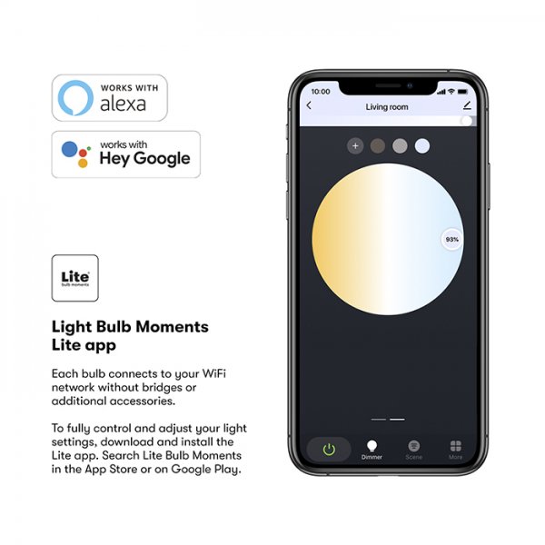 Lite bulb moments White Ambience E27 Filamentlampe