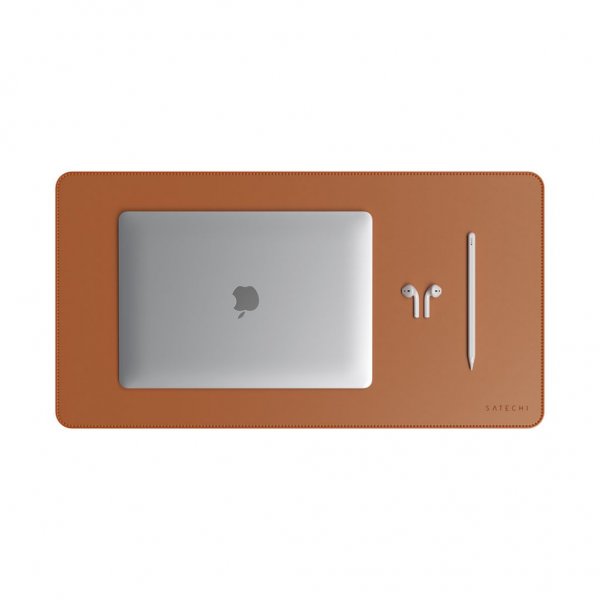 Satechi Eco-Leather Skrivebordsmatte Brun