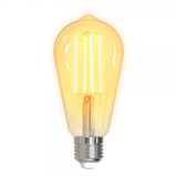 Deltaco Smart Home LED filamentpære E27 WiFi ST64 5.5W
