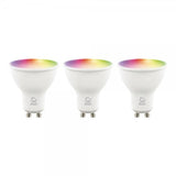 Deltaco Smart Home LED-pærer GU10 RGB WiFi 4.7W 3-pakning