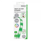 Deltaco Smart Home LED-stripeforlengelse RGB 6-pin 1m