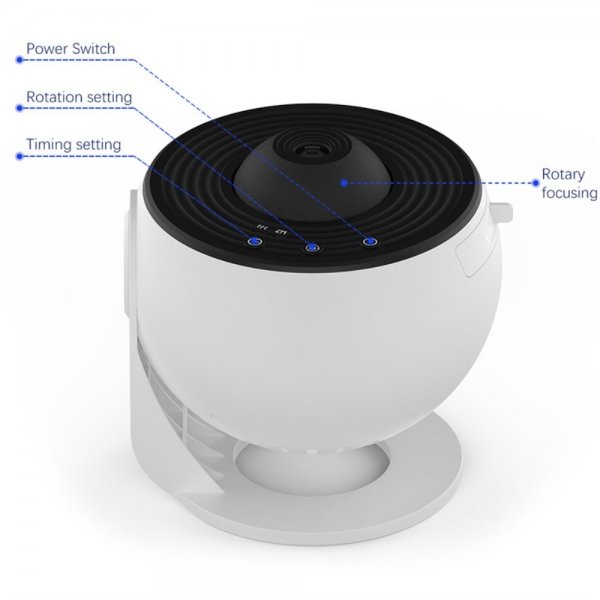 Beline MajesticLine LED-projektor Galaxy Starry Sky Rotating