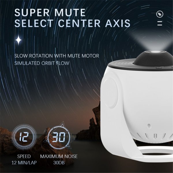 Beline MajesticLine LED-projektor Galaxy Starry Sky Rotating