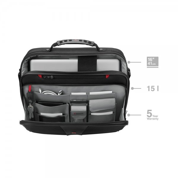Wenger Legacy 16" Slim Dataveske Svart