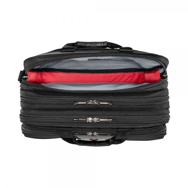 Wenger Legacy 17" Triple Gusset Dataveske Grå/Svart