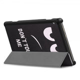 Lenovo Tab M10 TB-X605F TB-X505F Etui Motiv Don't Touch Me