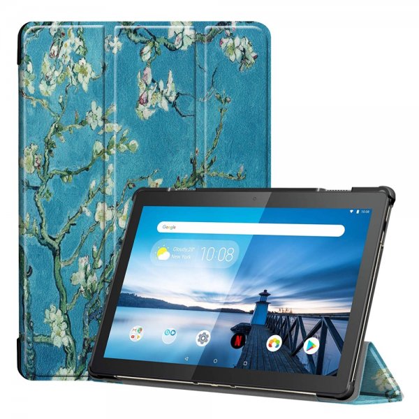 Lenovo Tab M10 TB-X605F TB-X505F Etui Motiv Persikoblomster