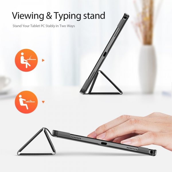 Dux Ducis Lenovo Tab M11 TB330 Etui Domo Series Svart