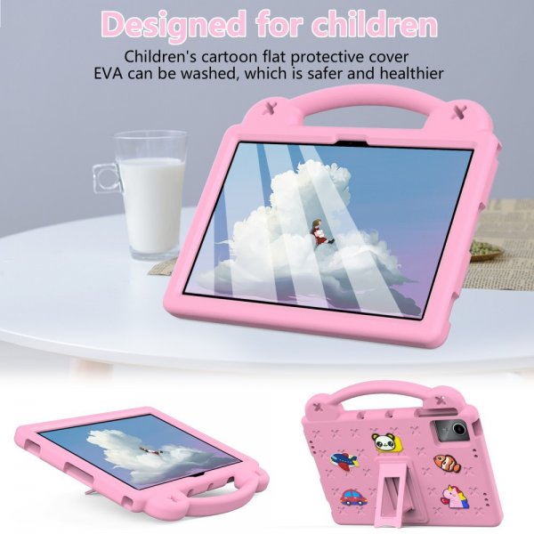 Lenovo Tab M11 TB330 Deksel til Barn Stickers Rosa