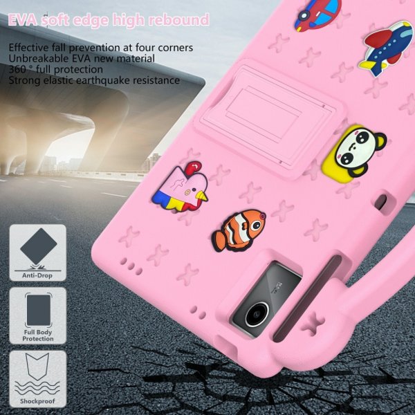 Lenovo Tab M11 TB330 Deksel til Barn Stickers Rosa