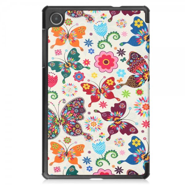 Lenovo Tab M8 (4th gen) TB300 Etui Motiv Fargerik Sommerfugler