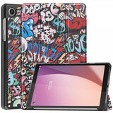 Lenovo Tab M8 (4th gen) TB300 Etui Motiv Graffiti