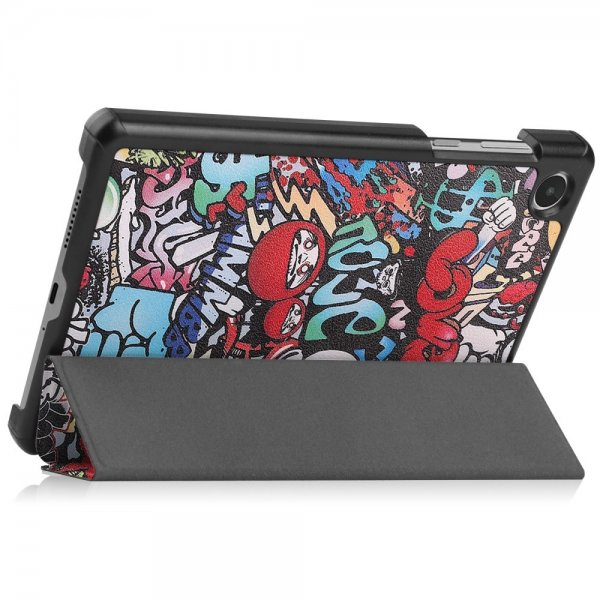 Lenovo Tab M8 (4th gen) TB300 Etui Motiv Graffiti