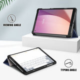 Lenovo Tab M8 (4th gen) TB300 Etui Trifold Blå