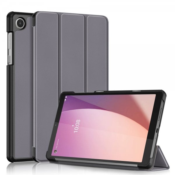 Lenovo Tab M8 (4th gen) TB300 Etui Trifold Grå
