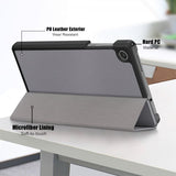 Lenovo Tab M8 (4th gen) TB300 Etui Trifold Grå