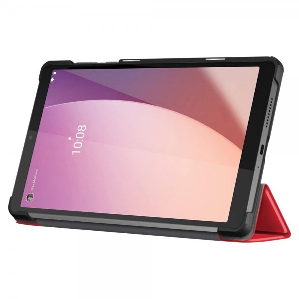Lenovo Tab M8 (4th gen) TB300 Etui Trifold Rød