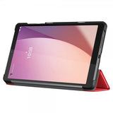Lenovo Tab M8 (4th gen) TB300 Etui Trifold Rød