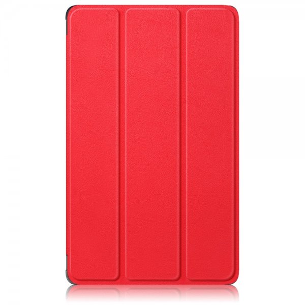 Lenovo Tab M8 (4th gen) TB300 Etui Trifold Rød