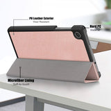 Lenovo Tab M8 (4th gen) TB300 Etui Trifold Rosegull