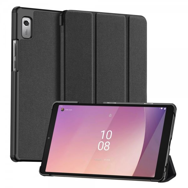 Dux Ducis Lenovo Tab M9 TB310 Etui Domo Series Svart