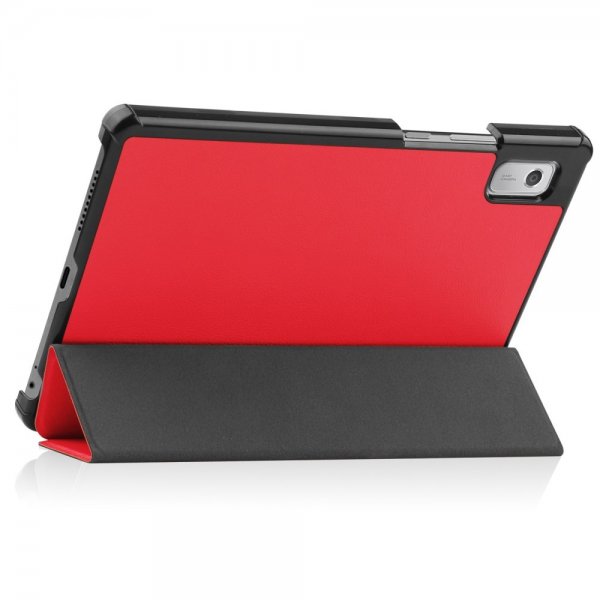Lenovo Tab M9 TB310 Etui Trifold Rød