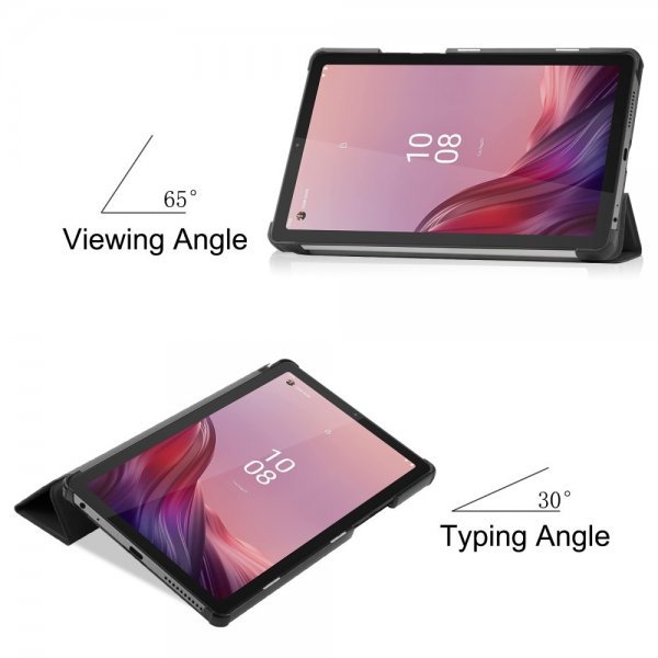 Lenovo Tab M9 TB310 Etui Trifold Svart