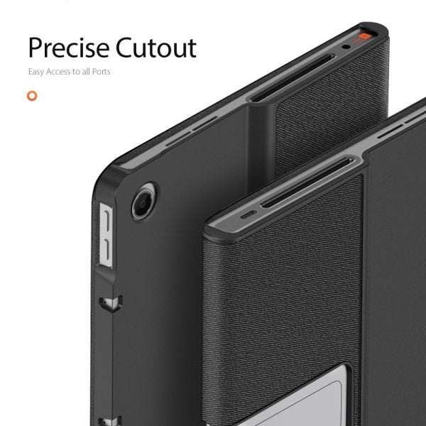 Dux Ducis Lenovo Tab Plus Etui Domo Series Svart