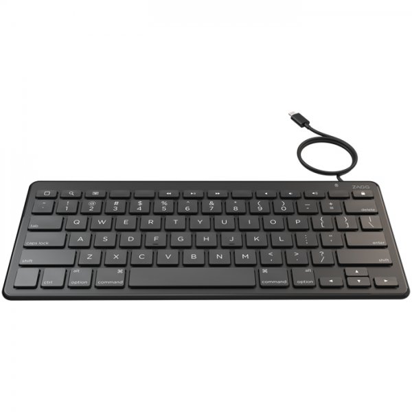 Zagg Lightning Keyboard Wired Black Nordic