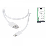Vivanco Lightning till USB Kabel 2 meter Hvit