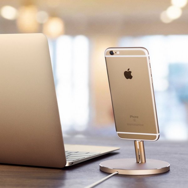 Satechi Aluminum Mobile Lightning Dock Gull