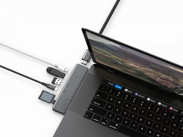 LINQ by Elements 7 in 2 PRO USB-C MB Multiport Hub (2nd Gen)