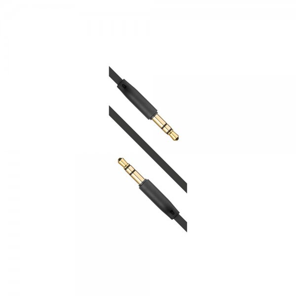 Fixed Lyd Kabel AUX 3.5mm 1m Svart