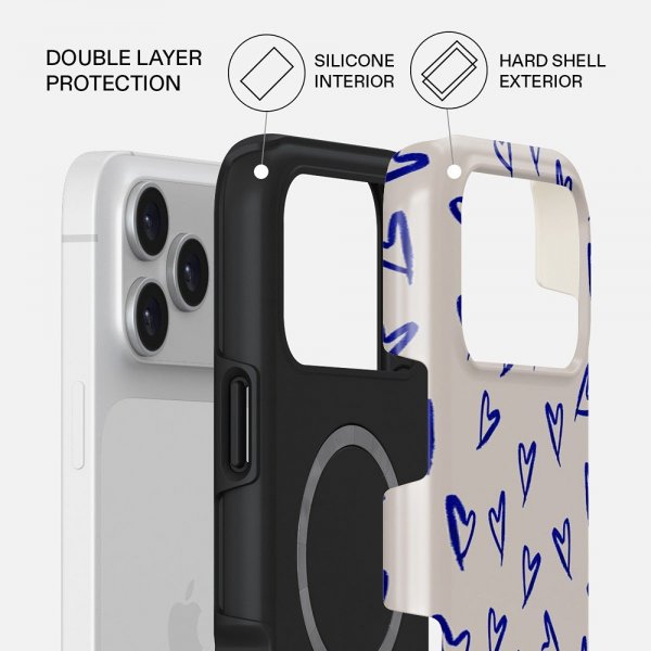 Burga iPhone 17 Pro Max Deksel Tough MagSafe Love Me Right