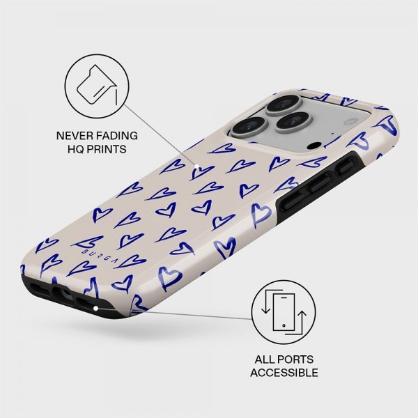 Burga iPhone 17 Pro Deksel Tough MagSafe Love Me Right