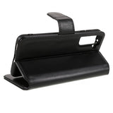 Nordic Covers Samsung Galaxy S21 Etui Essential Leather Raven Black