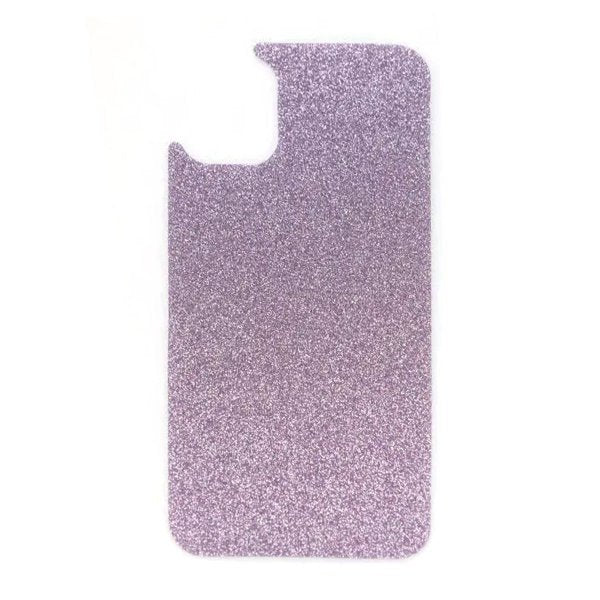 iPhone 11 Deksel Glitter Transparent MagSafe Lilla