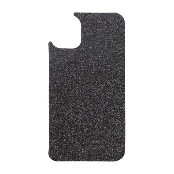 iPhone 11 Deksel Glitter Transparent MagSafe Svart