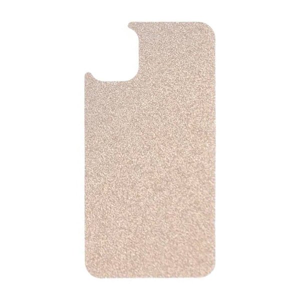iPhone 12 Pro Max Deksel Glitter Transparent MagSafe Gull