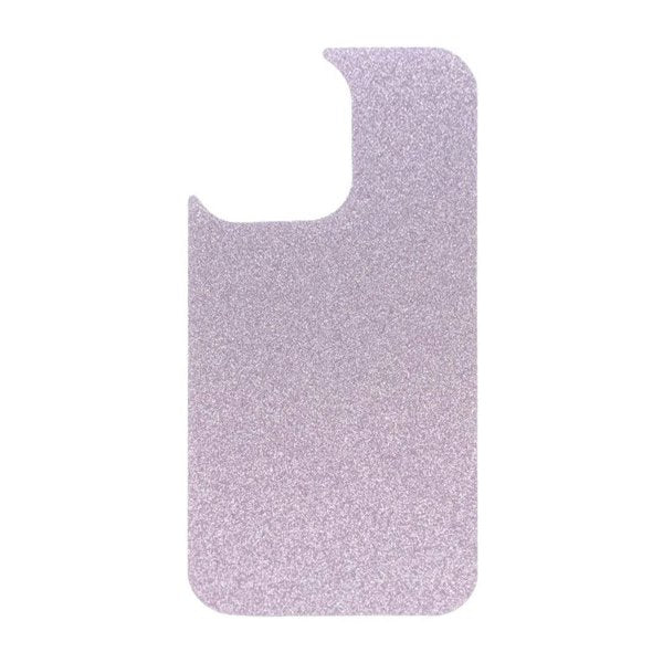 iPhone 12 Pro Max Deksel Glitter Transparent MagSafe Lilla