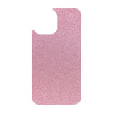 iPhone 12 Pro Deksel Glitter Transparent MagSafe Rosa