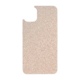 iPhone 14 Deksel Glitter Transparent MagSafe Gull