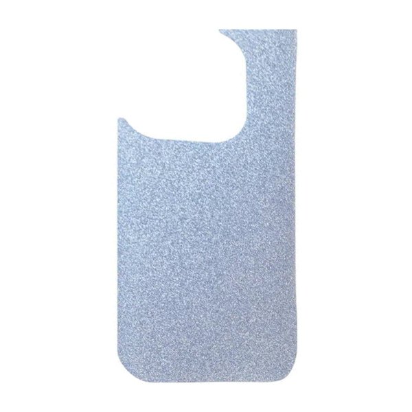 iPhone 15 Pro Deksel Glitter Transparent MagSafe Blå