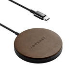 Journey MagSafe-kompatibel trådløs lader Mørkebrun