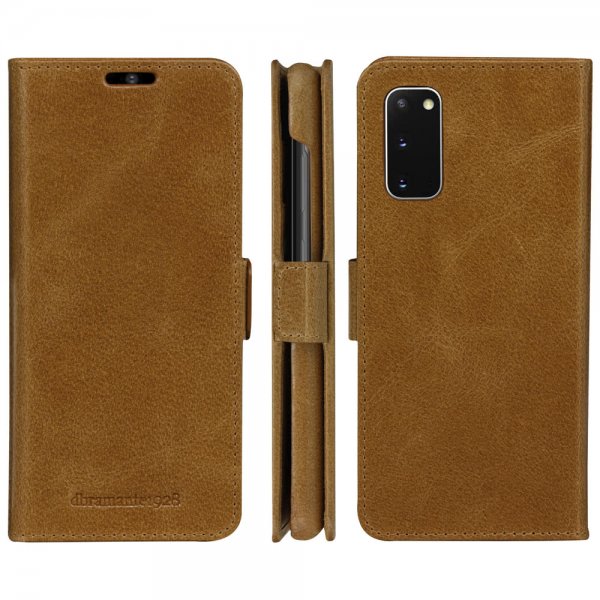 dbramante1928 Samsung Galaxy S20 Etui Lynge Löstagbart Deksel Tan